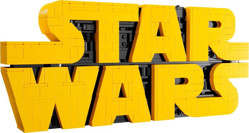 LEGO® Star Wars 75407 Logo aus Steinen