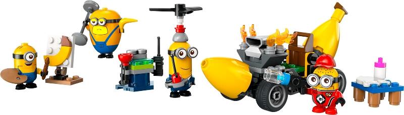 LEGO® Minions 75580 Minions und das Bananen Auto