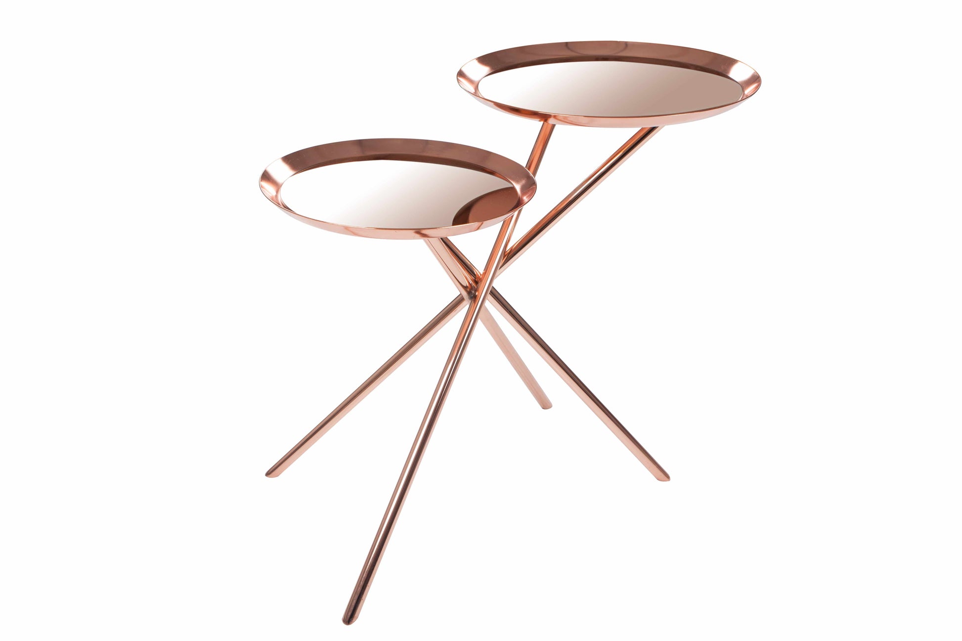Beistelltisch Ella 110 Rosà / Gold