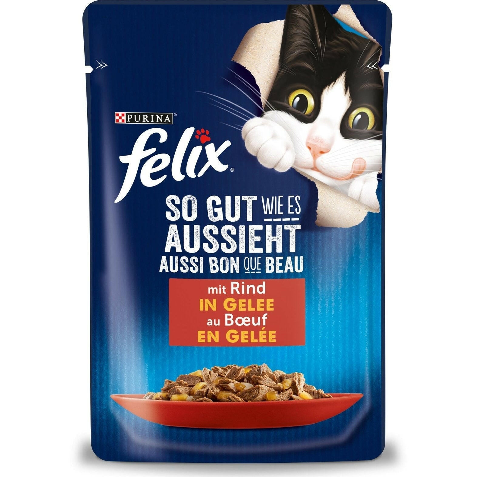 Felix So gut wie es aussieht Rind Gelee 26x85g