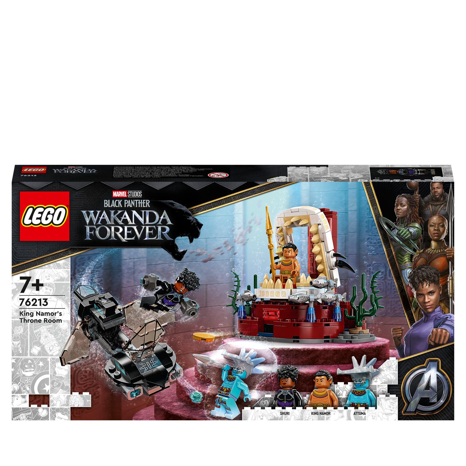LEGO® Marvel 76213 König Namors Thronsaal
