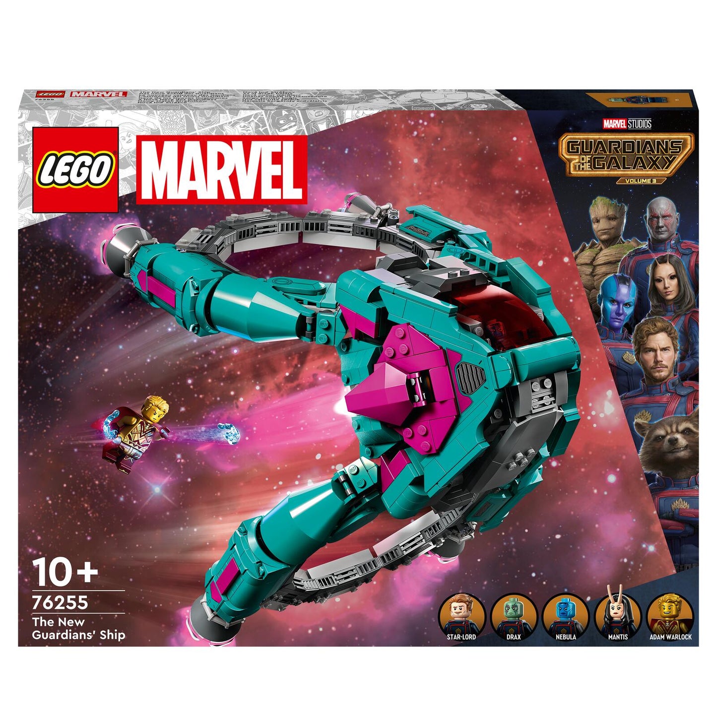 LEGO® Marvel 76255 Das neue Schiff der Guardians