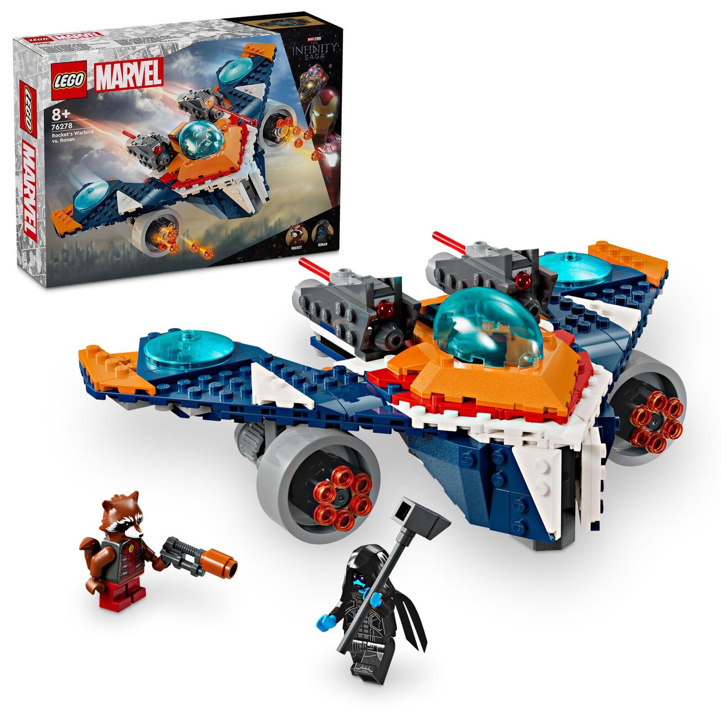 LEGO® Marvel Super Heroes 76278 Rockets Raumschiff vs. Ronan