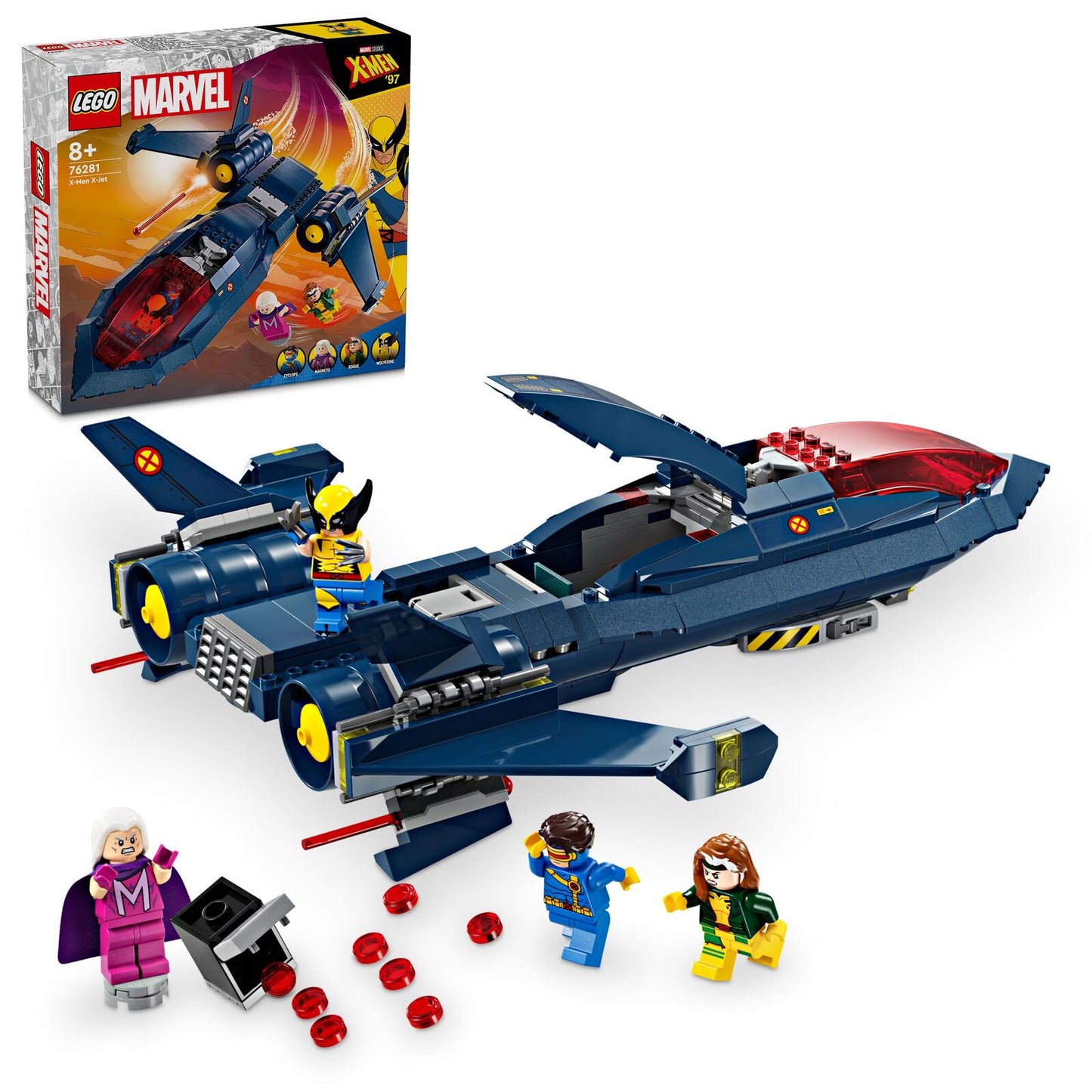 LEGO® Marvel Super Heroes 76281 X-Jet der X-Men