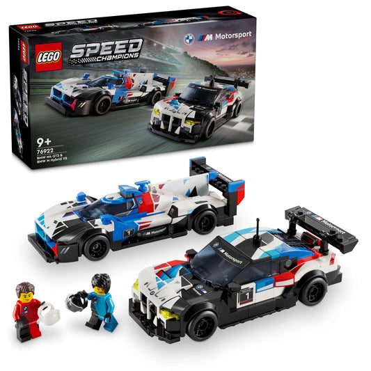 LEGO® Speed Champions 76922 BMW M4 GT3 & BMW M Hybrid V8 Rennwagen