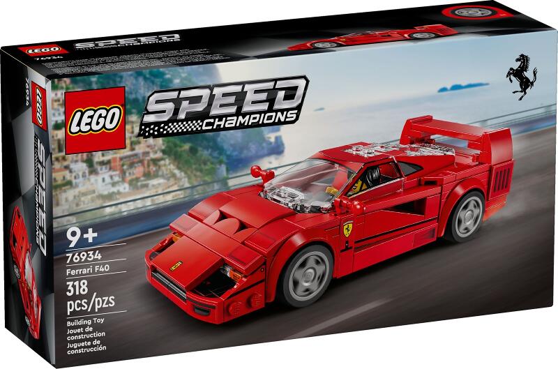 LEGO® Speed Champions 76934 Ferrari F40 Supersportwagen