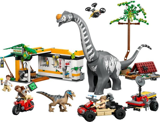 LEGO® Jurassic World 76973 Raptor & Titanosaurus: Große Fährtensuche