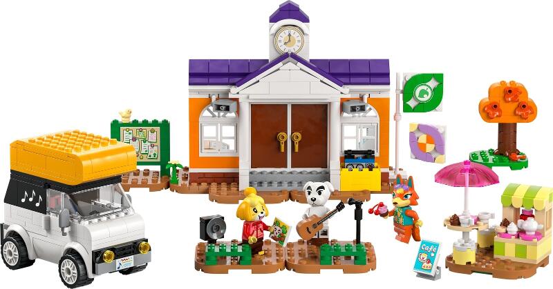 LEGO® Animal Crossing 77052 K.K. spielt auf dem Festplatz