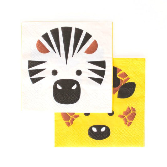 Little Safari Animals Servietten