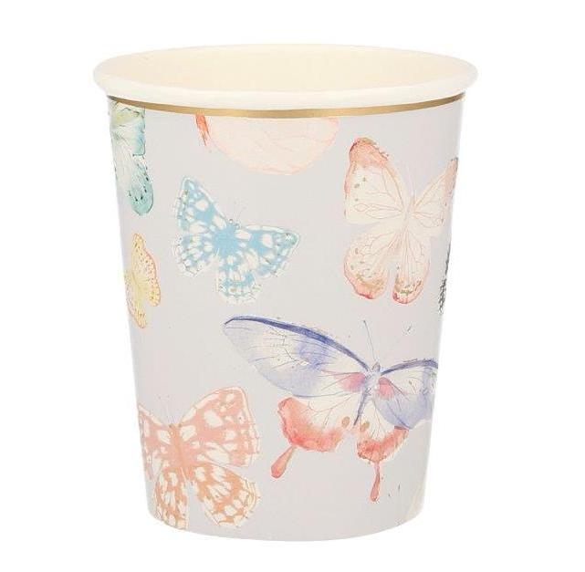 Butterfly Pappbecher