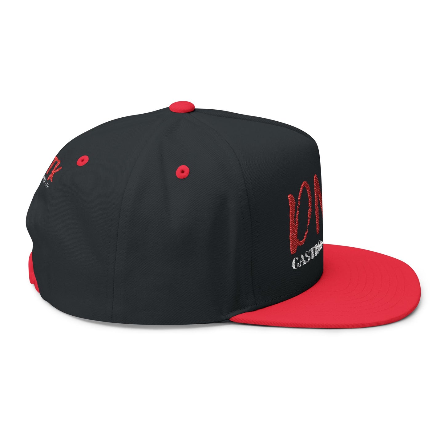 DNTK Flat Bill Cap - Gestickt
