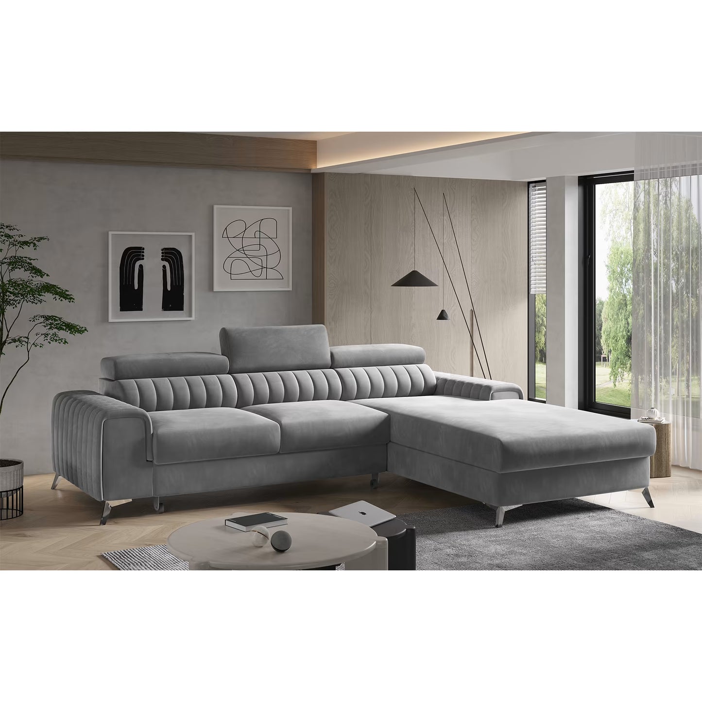 Ecksofa mit Schlaffunktion Jayson – Bequem, modern und funktional
