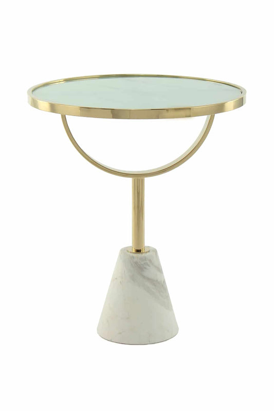 Beistelltisch Oscar 125 Weiß