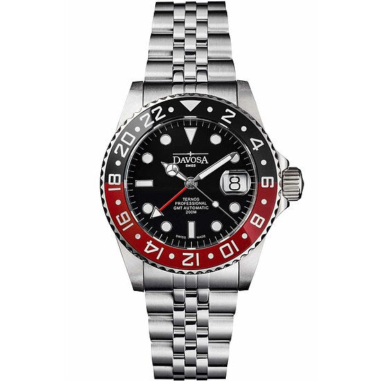 Herrenuhr von Davosa Taucher Automatik Ternos Professional GMT TT 16157109W