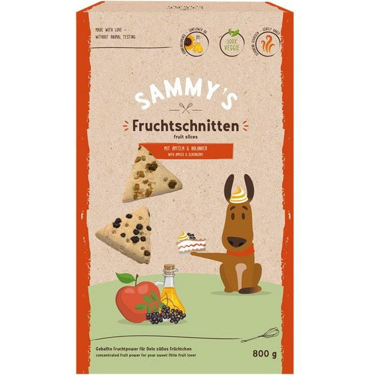 Sammy´s Fruchtschnitten 4x800g