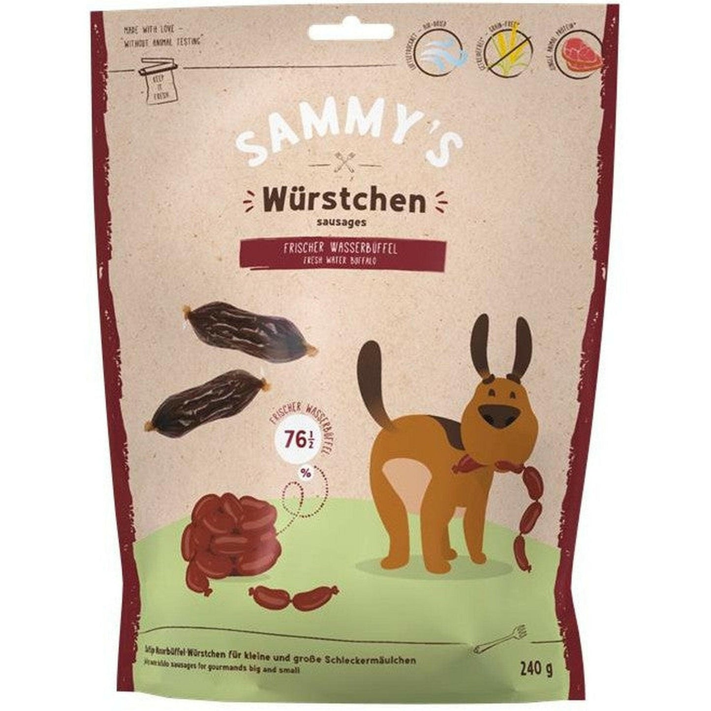Sammy´s Würstchen Wasserbüffel 240g