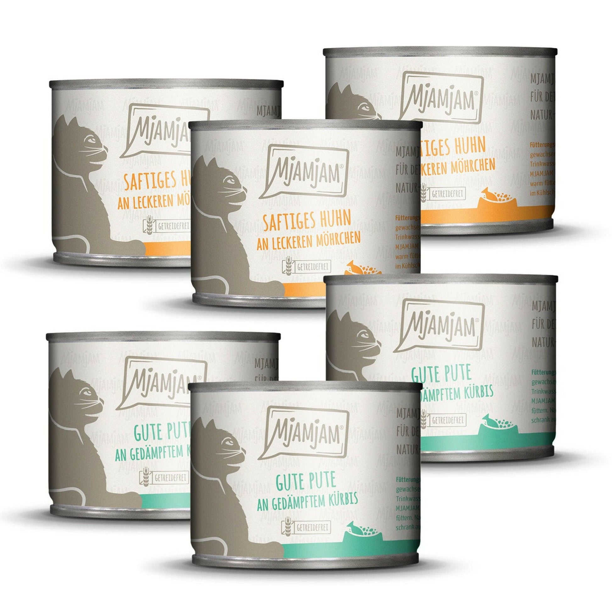 MjAMjAM Katze Monopaket I 6x200g