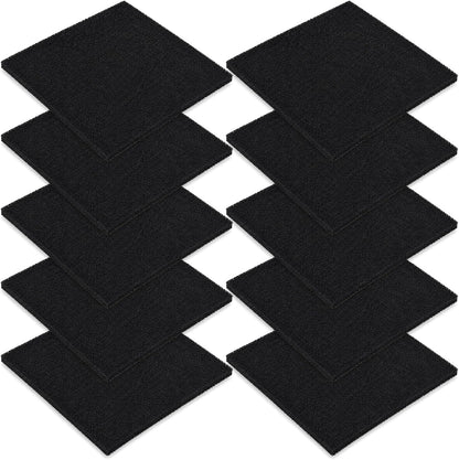 10 Stück Aktivkohlefilter Matte Zuschneidbar 13x13 cm für Lötdampfabsaugung