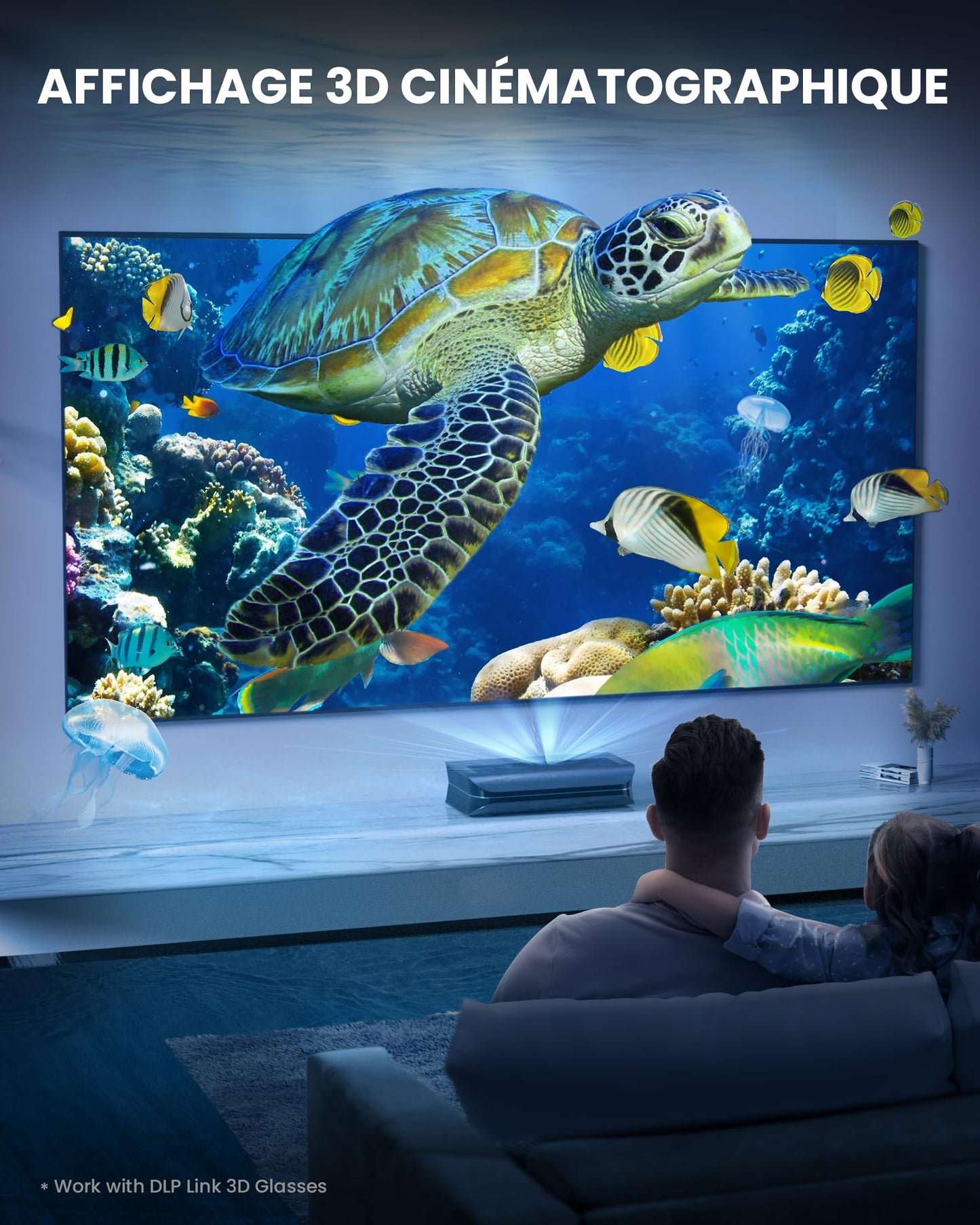 AWOL VISION - LTV-2500 UHD, 4K, 3D, RGB Projektor