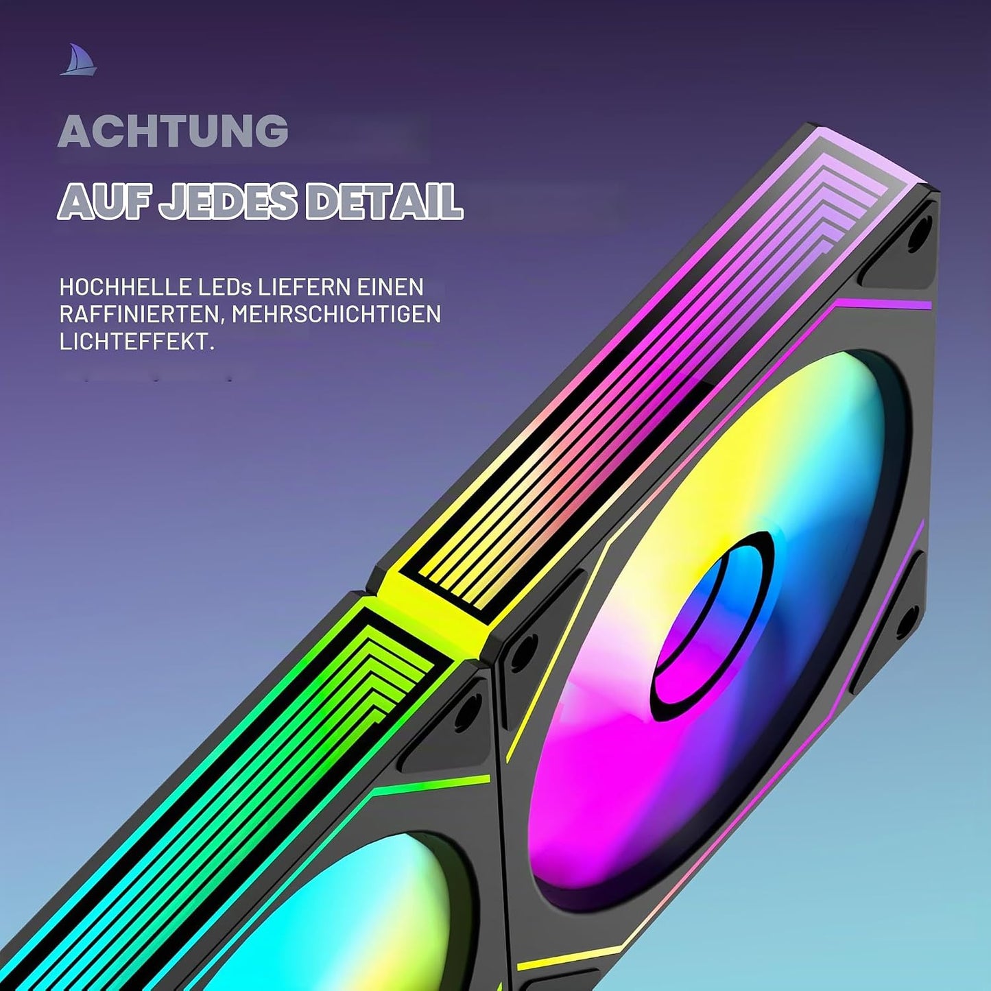 ANSAITE PC Lüfter 120 mm