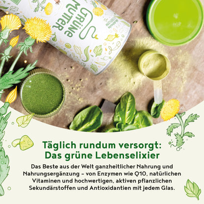 Grüne Mutter 2.0 - The Original - Smoothie Shake - 600g