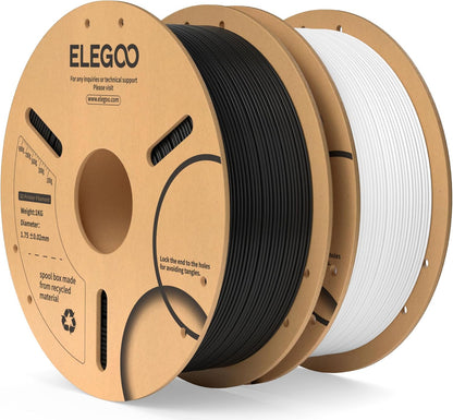ELEGOO PLA Filament 1.75mm Schwarz 1KG