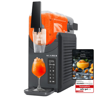 KLAMER Slush Maschine, mit 5 Programmen