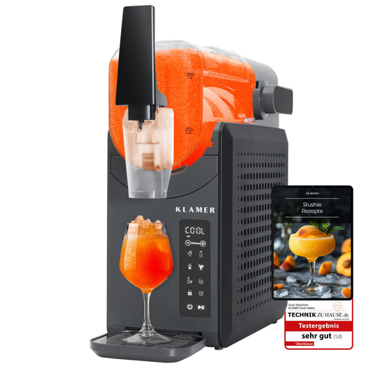 KLAMER Slush Maschine, mit 5 Programmen
