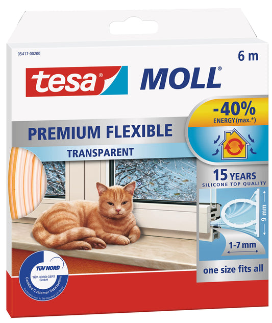 tesamoll Premium Flexible - Selbstklebende Silikondichtung