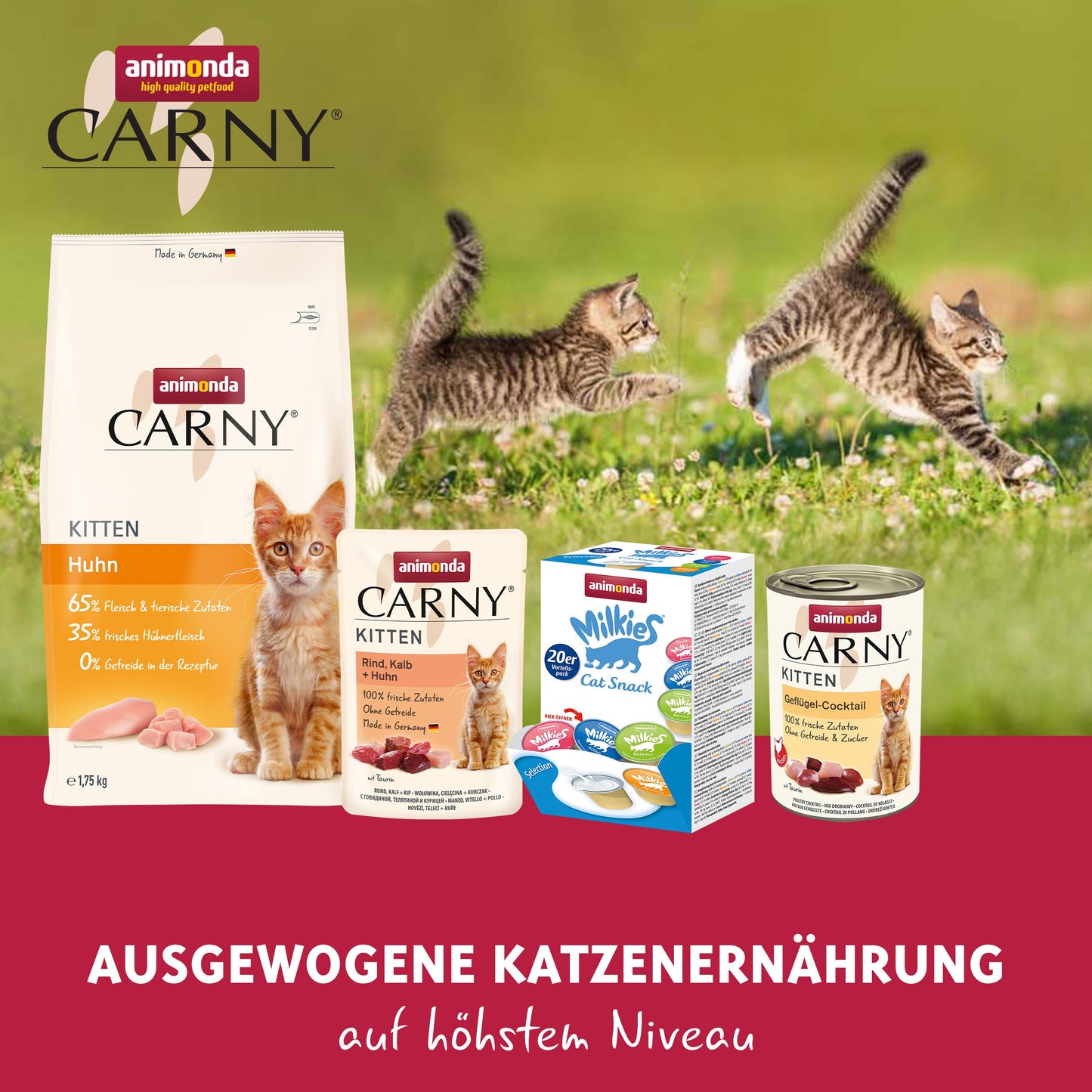 Animonda Carny - Katzen Trockenfutter Huhn & Rind