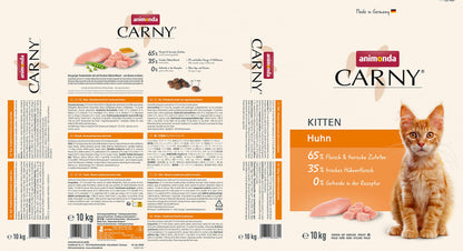 Animonda Carny - Katzen Trockenfutter Huhn & Rind