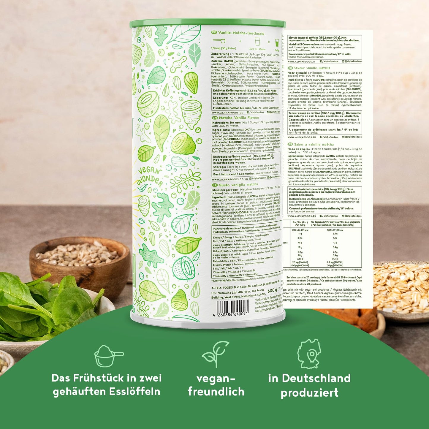 Grüne Mutter 2.0 - The Original - Smoothie Shake - 600g