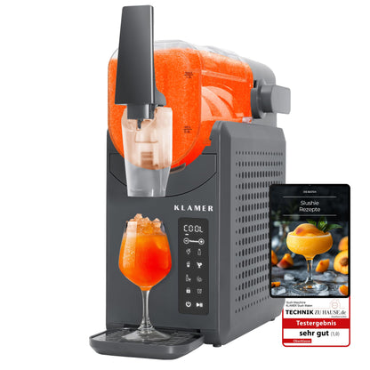 KLAMER Slush Maschine, mit 5 Programmen