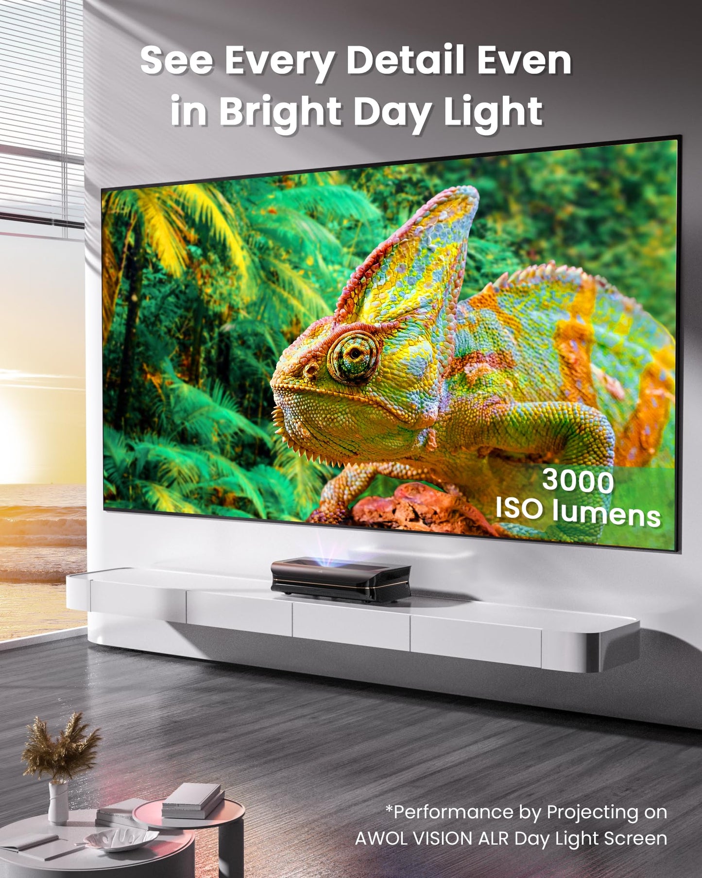 AWOL VISION - LTV-2500 UHD, 4K, 3D, RGB Projektor