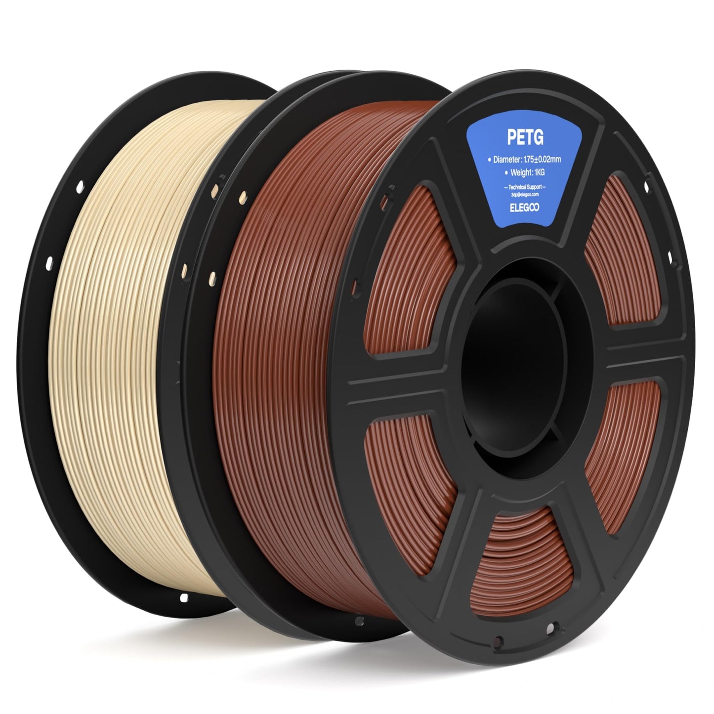 ELEGOO PETG Filament 1,75 mm Grau 1 KG
