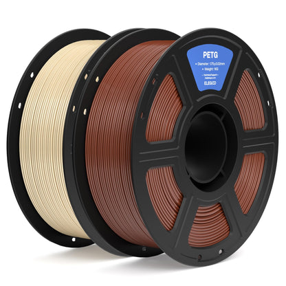 ELEGOO PETG Filament 1,75 mm Grau 1 KG