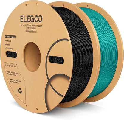 ELEGOO PLA Filament 1.75mm Schwarz 1KG