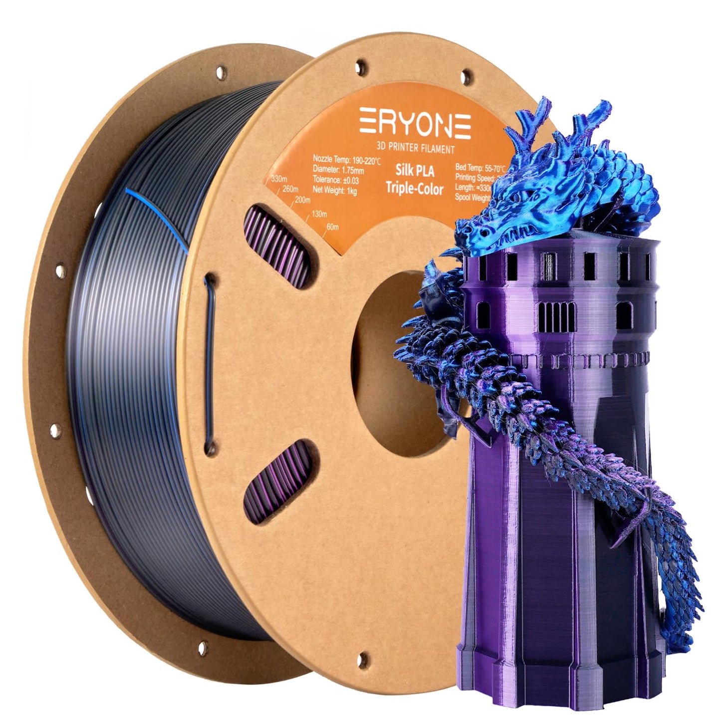 ERYONE Silk PLA Filament 1.75 mm