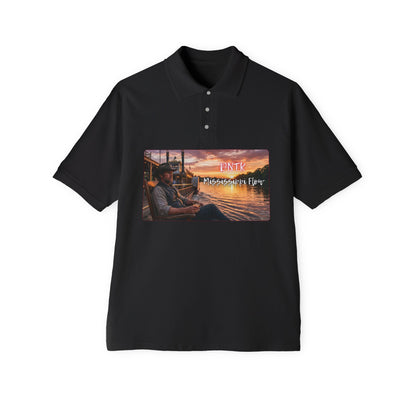 DNTK Men's Polo — Mississippi Flow