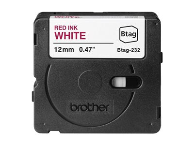 BROTHER Ribbon BTAG232 12MM Red