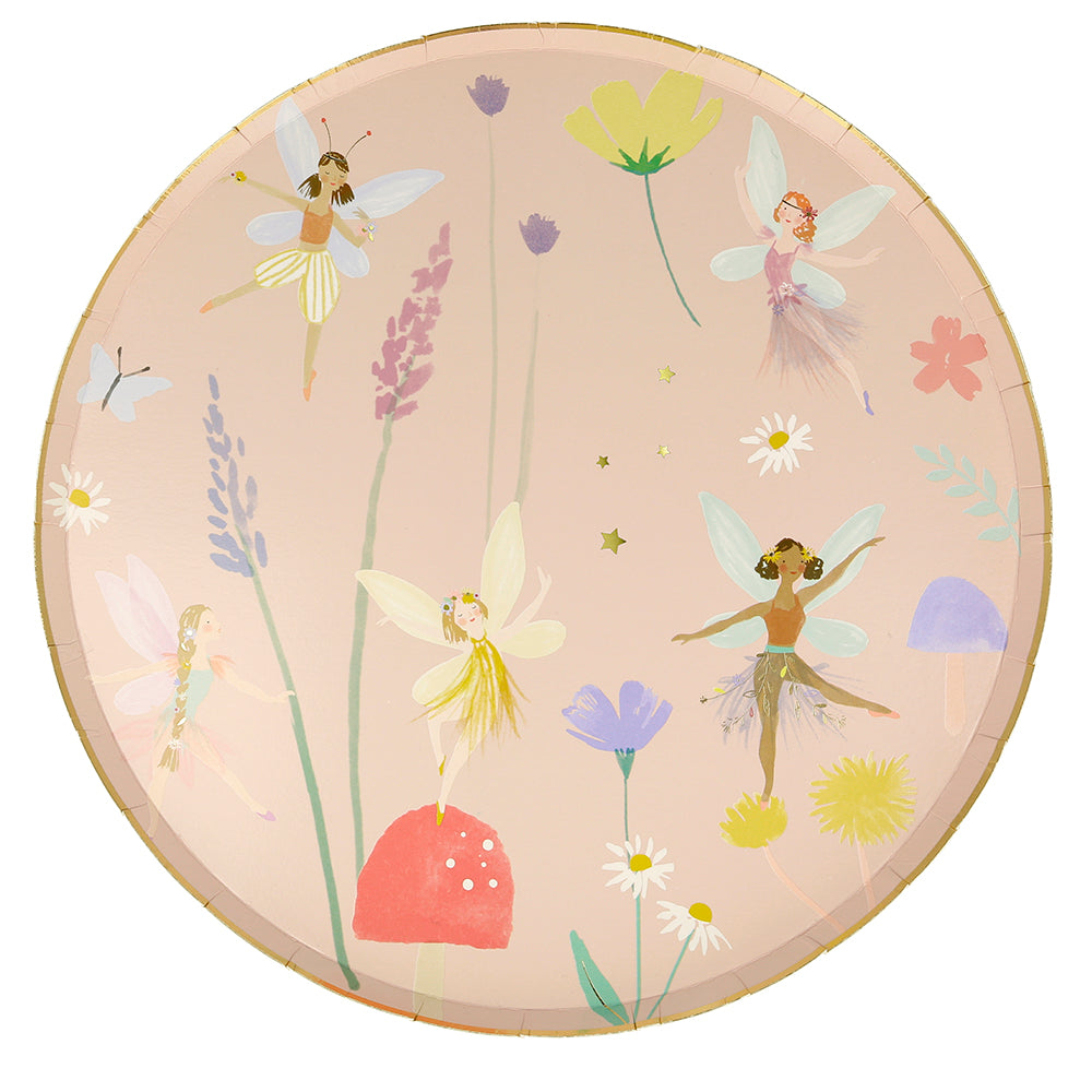 Fairy Magic Pappteller rund
