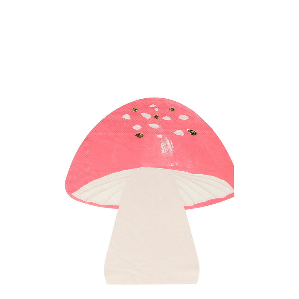 Fairy Magic Fliegenpilz Servietten rosé