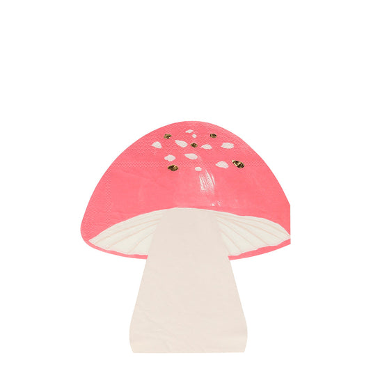 Fairy Magic Fliegenpilz Servietten rosé