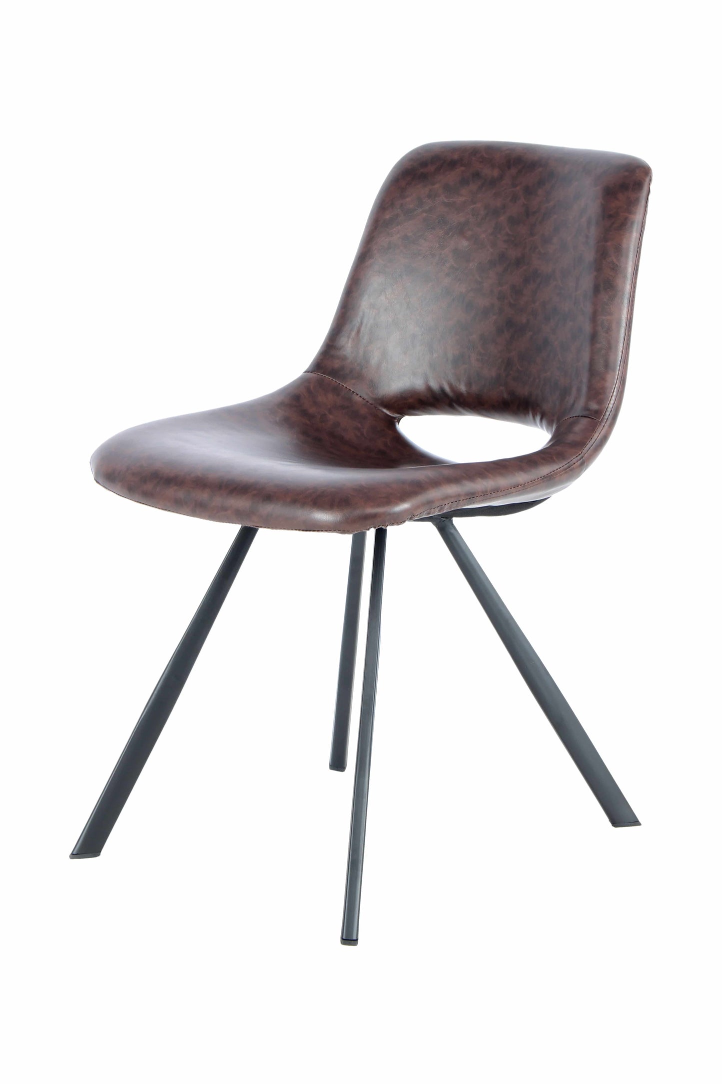 Stuhl Josephine 325 2er-Set Dunkelbraun