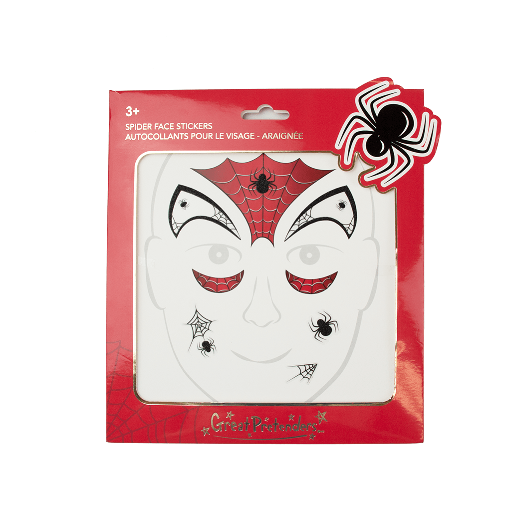 Face Sticker Spider