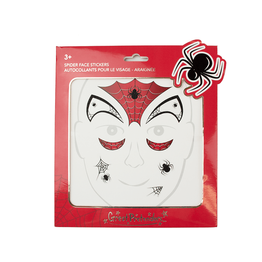 Face Sticker Spider