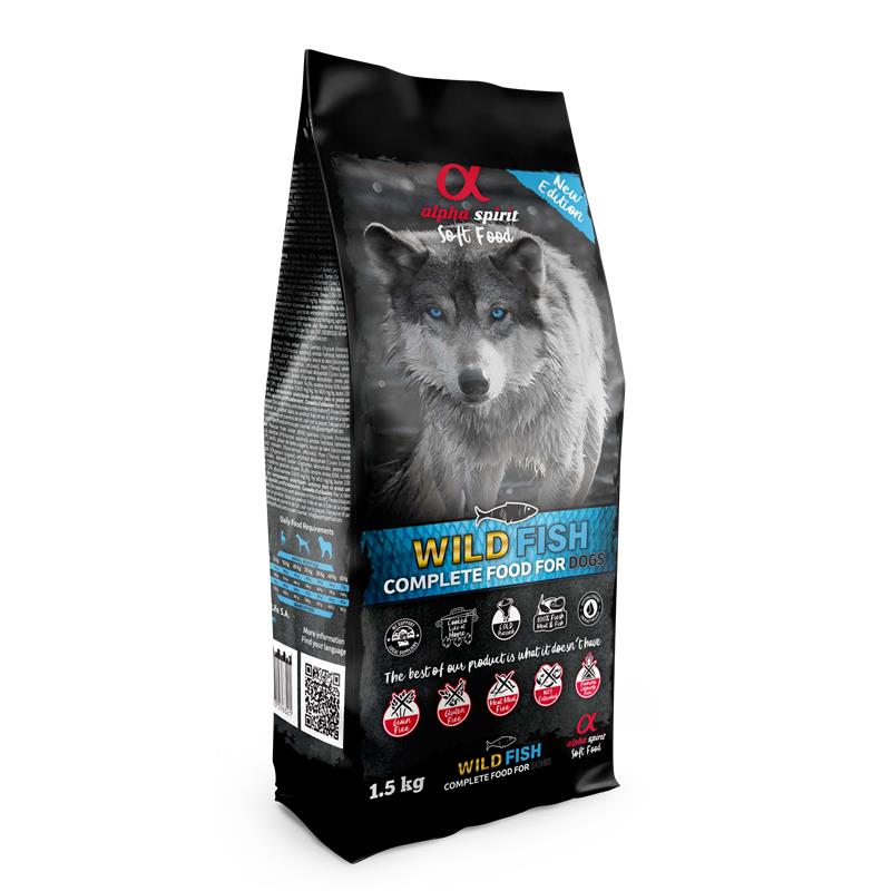 alpha spirit Dog Complete Food Wild Fish
