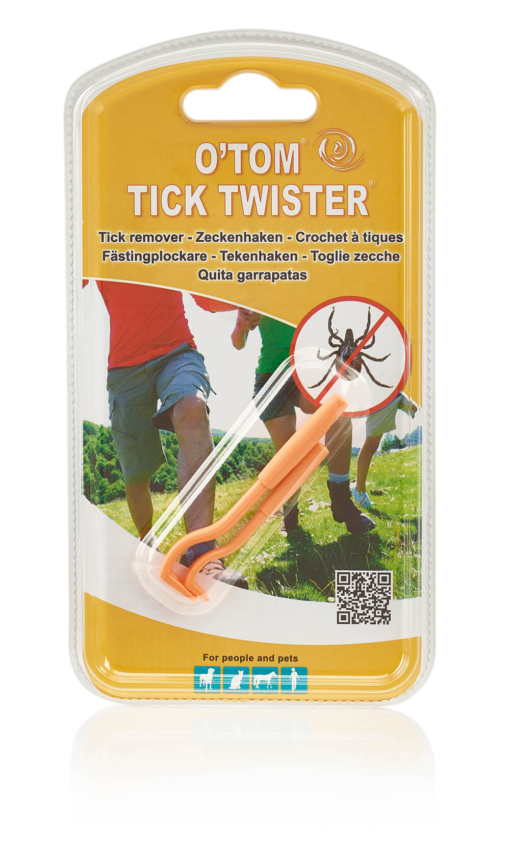 Tick Twister by OTom Zeckenhaken 2 Stück in Blisterverpackung