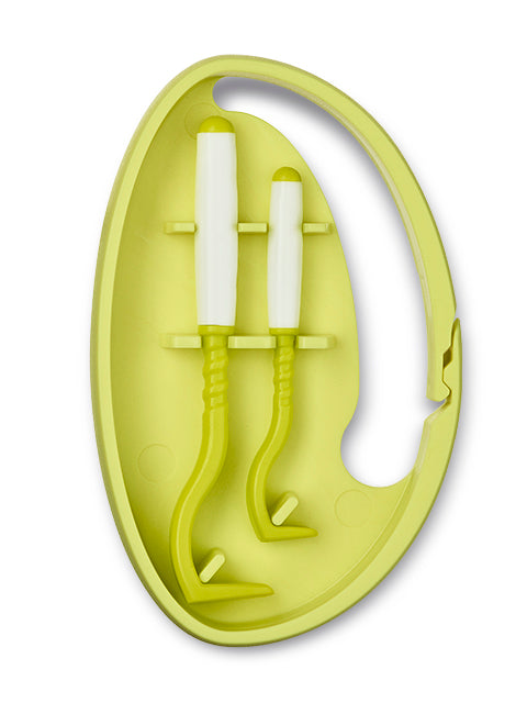 Tick Twister by OTom Zeckenhaken mit Silikongriff Multicolor mit Clipbox