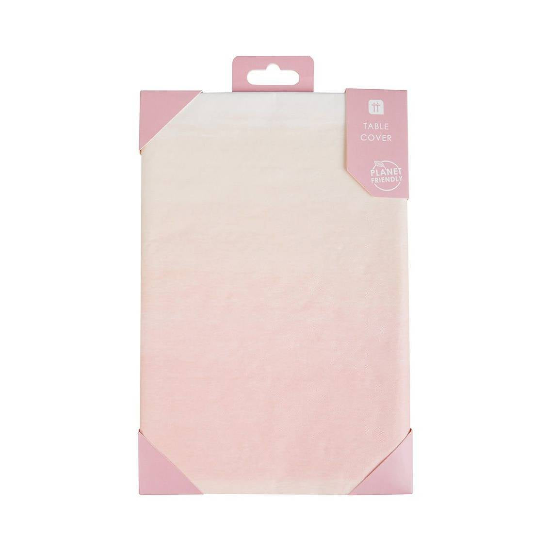 Papiertischdecke rosa